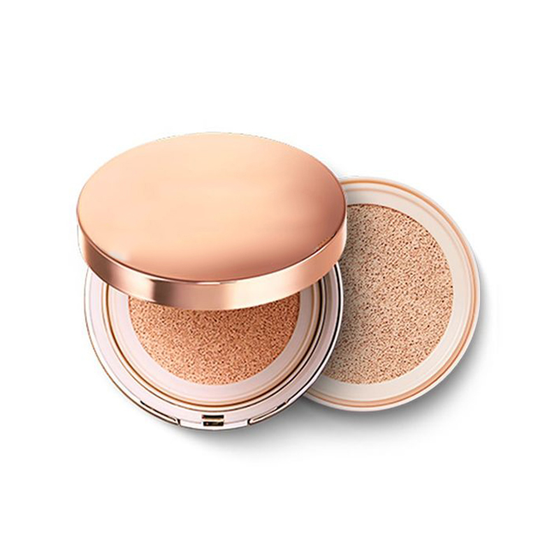 Cojín hidratante en polvo ligero y brillante