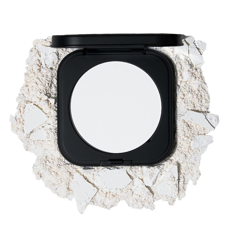 Polvo fijador prensado con control de aceite y acabado mate