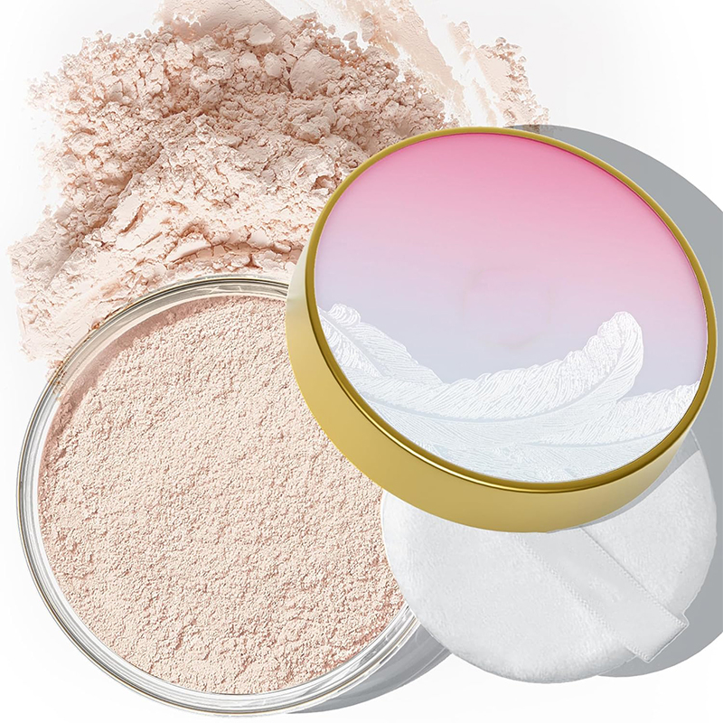 Polvo para hornear sin talco Polvo facial suelto mate