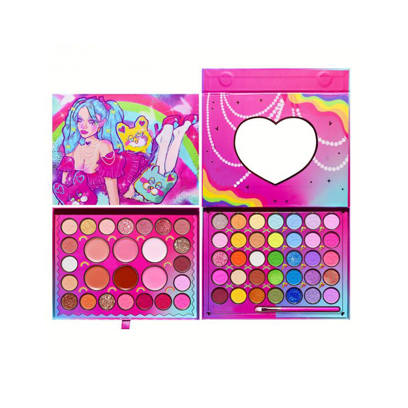 Paleta de maquillaje completa para rostro de 61 colores