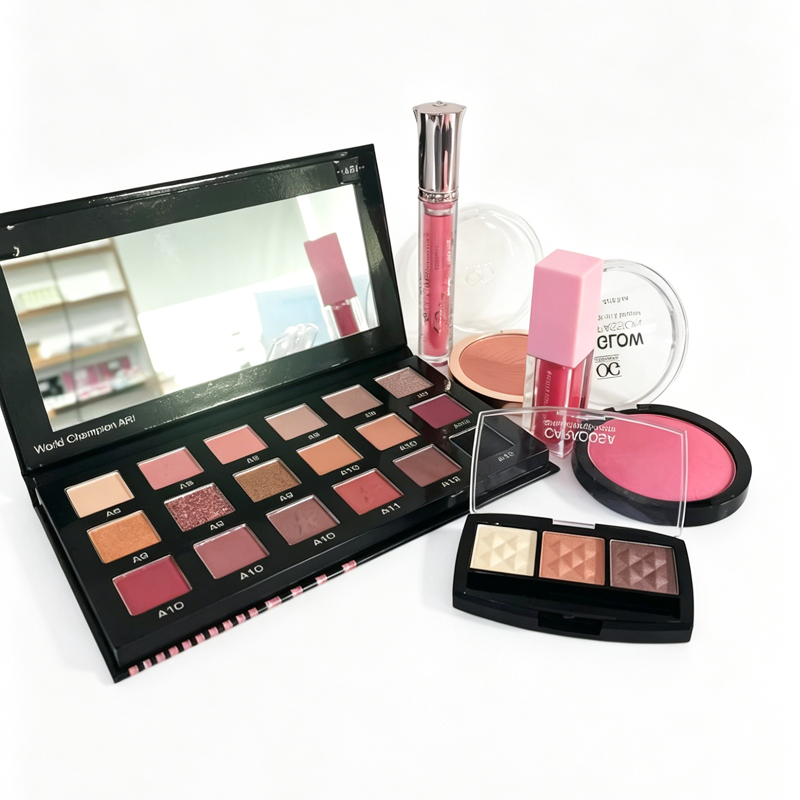 Paleta de sombras de ojos de maquillaje profesional de 18 colores